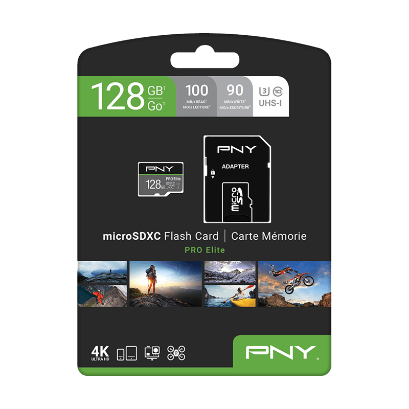 A- PNY MICROSD UHS-1 128GB
