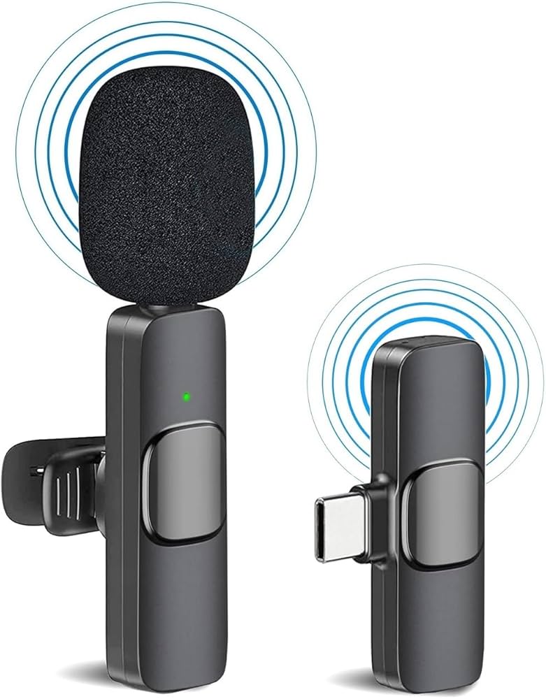 A- Minimicrófono inalámbrico