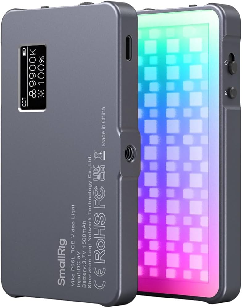 A-SmallRig Vibe P96L RGB Video