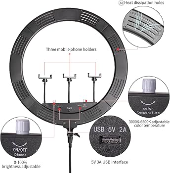 A- LED Ring Light