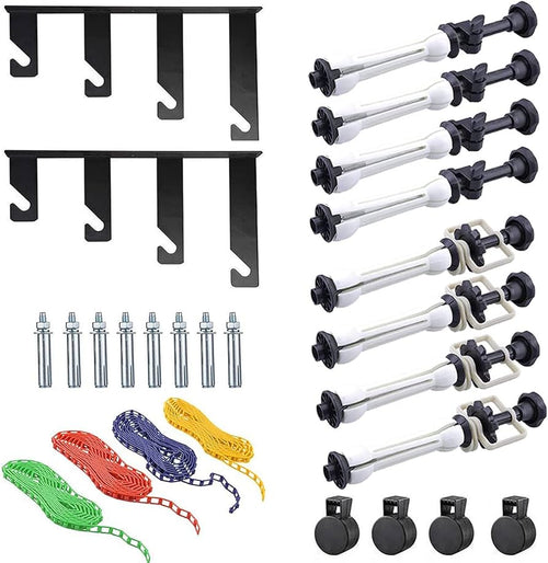 4 Rieles de techo + Base para Montarlo