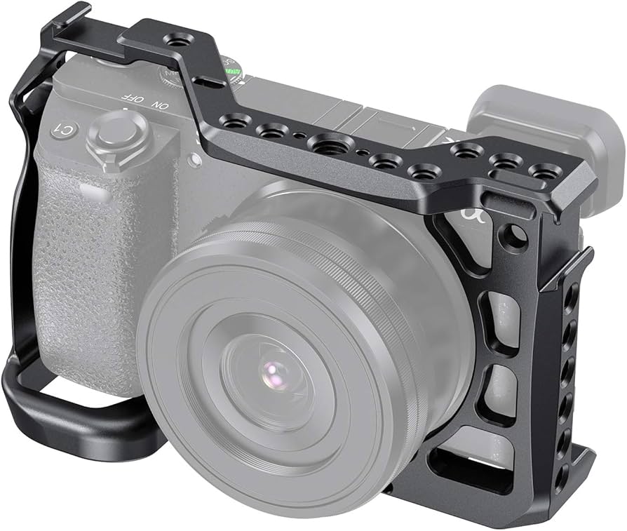 A-Jaula para cámara SmallRig con mango