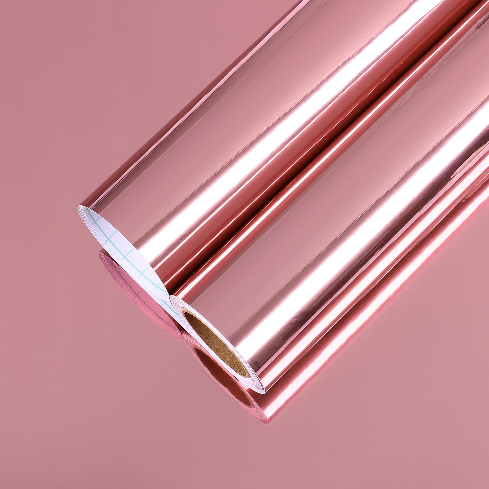 Papel Reflectivo color Rosa Dorado + Plateado