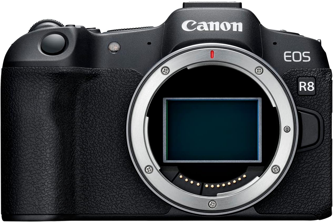 E- Canon EOS R8 Mirrorless 24.2 MP