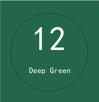 A-Deep green 12 - Verde Intenso