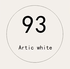 A-Artic white 93 - Blanco Artico