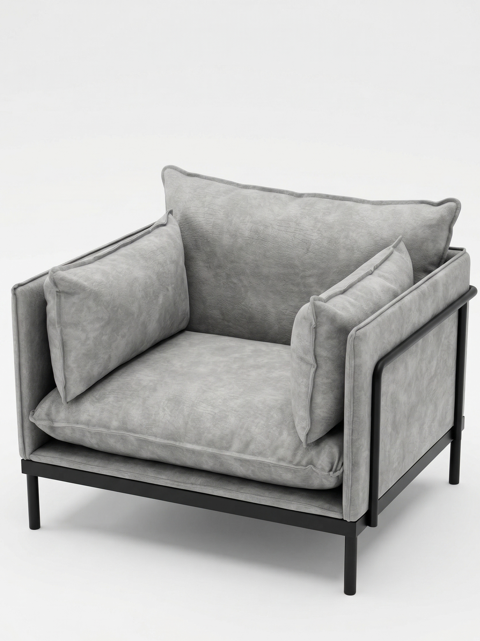 A- Sofa 1Prs + 4 Cojines