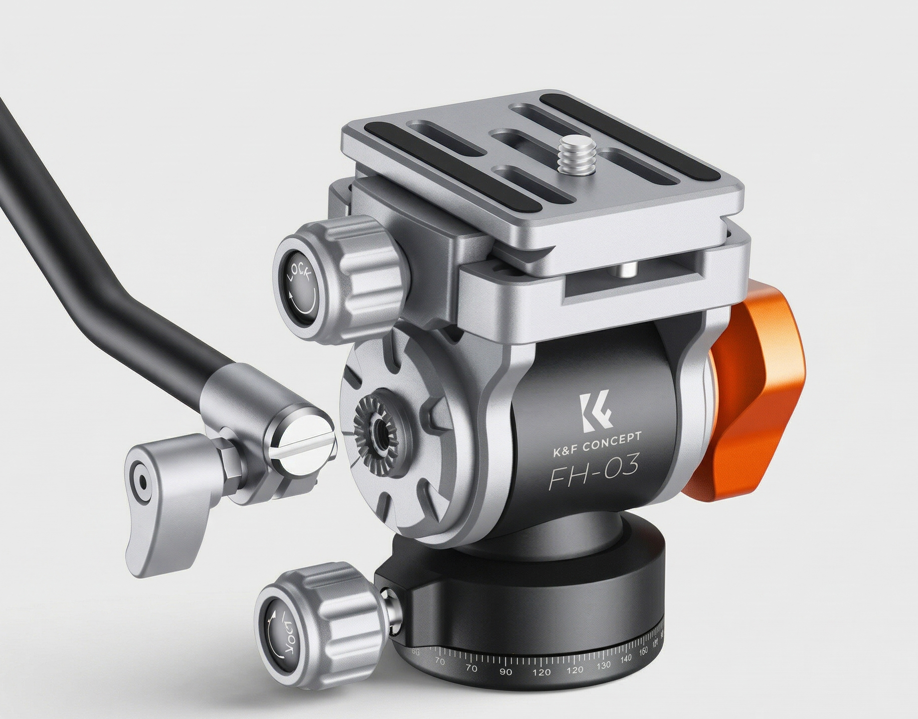A- K&F Cabezal de Tripode Fluido