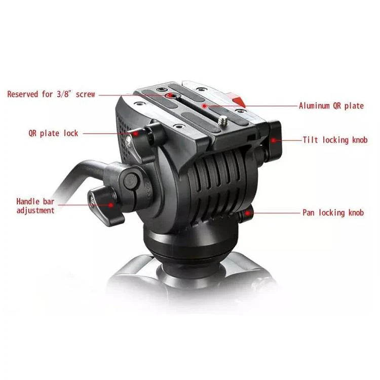 A-Tripod Fluid Pan Head FAT3308A
