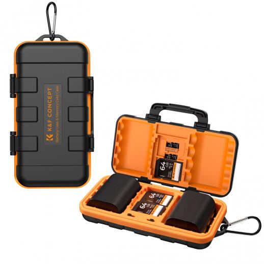 A- K&F Estuche porta bateria/Memoria