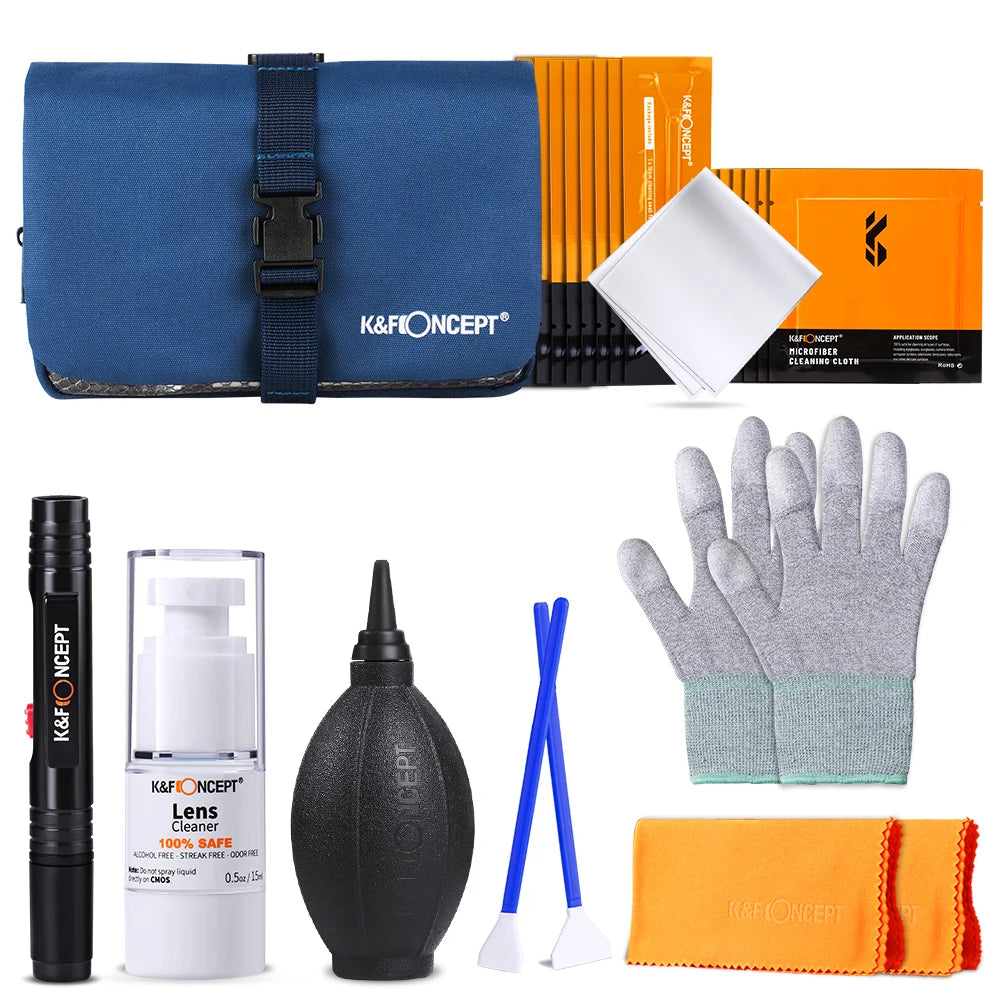 A- K&F Kit de Limpieza