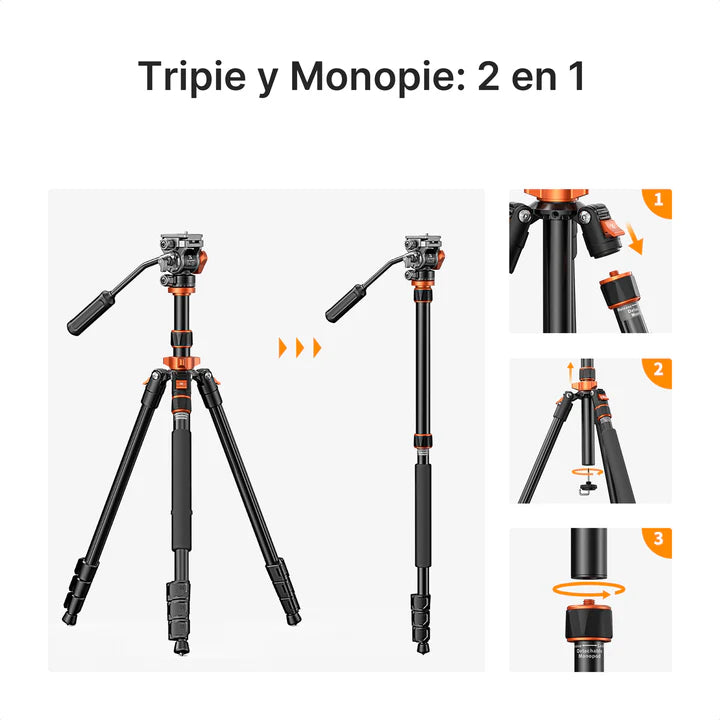 A- K&F Tripode K234A7 26L