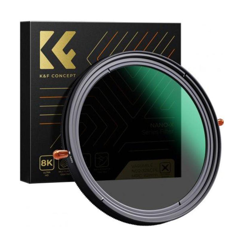 A- K&F Nano-X ND2-32 CPL 82MM