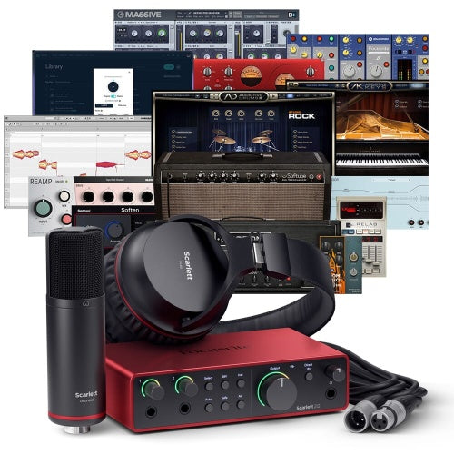 E-Focusrite Scarlett 2i2 USB Audio