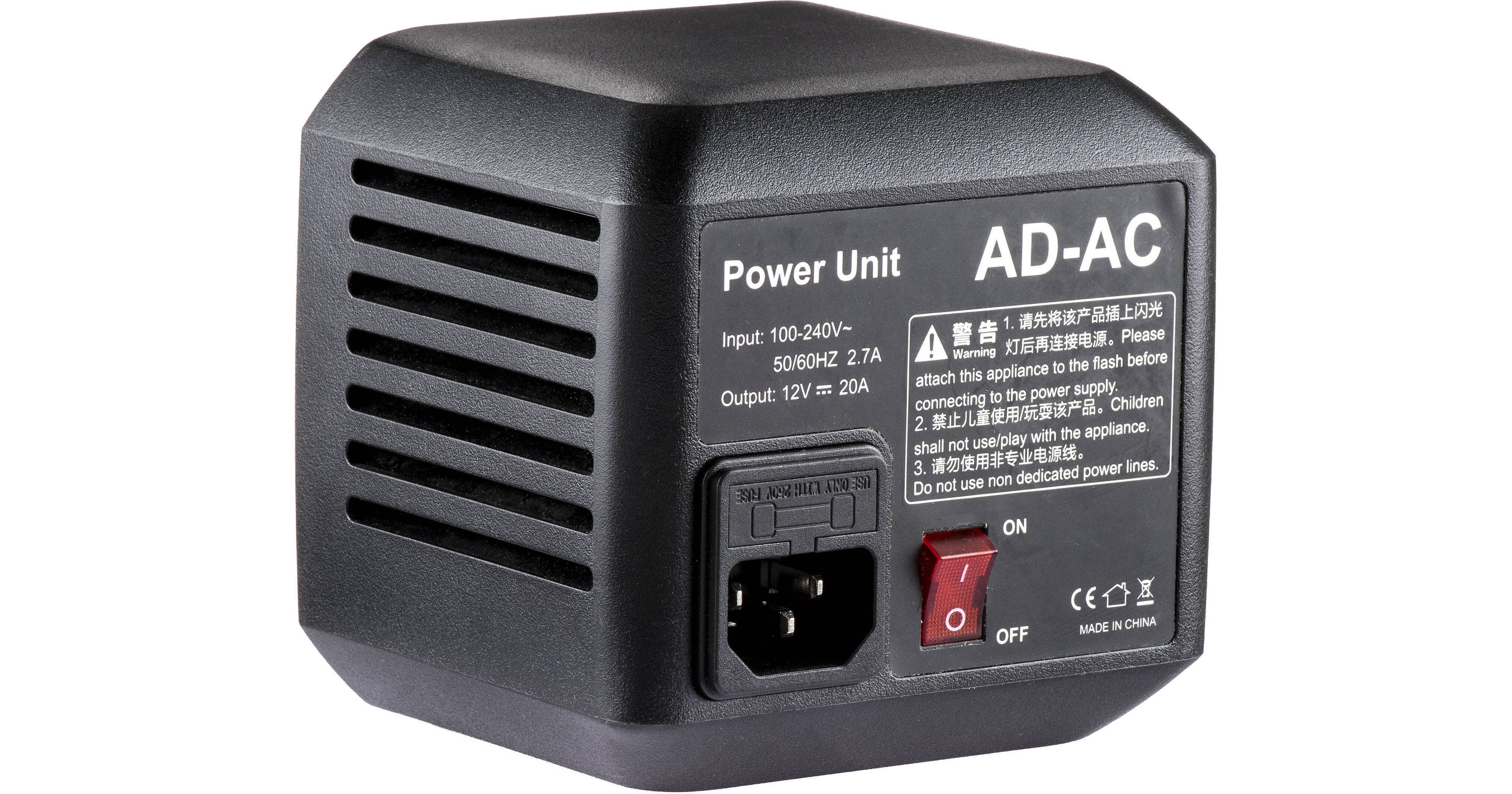 E-Godox AC adapter for AD600 AD-AC