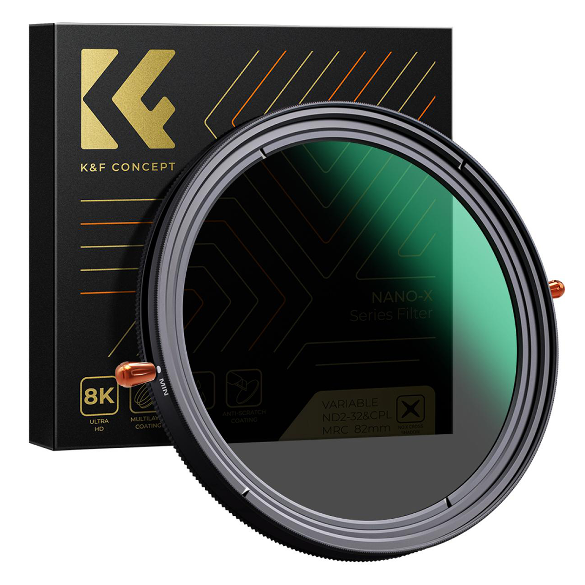 A- K&F Nano-X Pro ND2-32 72MM