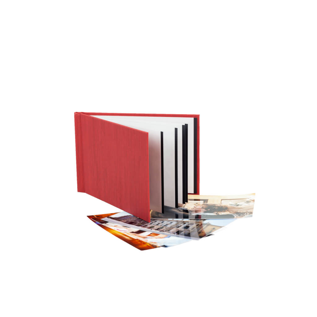 A-Album Peel Stick 4x6 RED 12 fotos