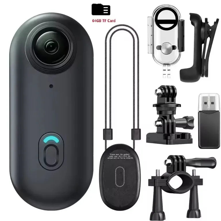 E- Cámara de acción para pulgar 4K